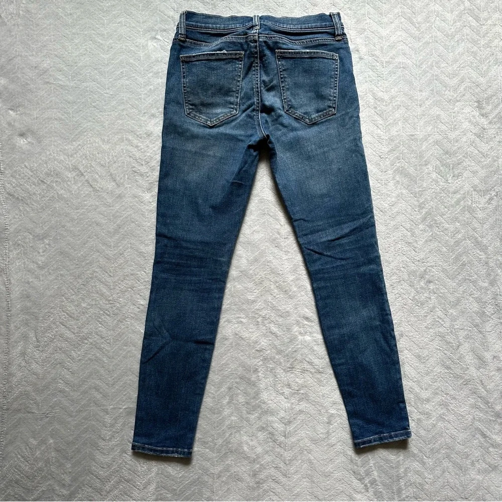 Current Elliot The Stiletto Mid Rise Skinny Jeans Blue‎ Size 26